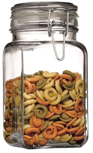 Банка для сыпучих продуктов PASABAHCE Kremlin 1300 мл, D 96 мм, H 180 мм артикул 97628/b