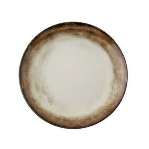 Тарелка мелкая Arthur Krupp Shade Sea&Earth D 200 мм, белый, коричневый артикул 67372B02