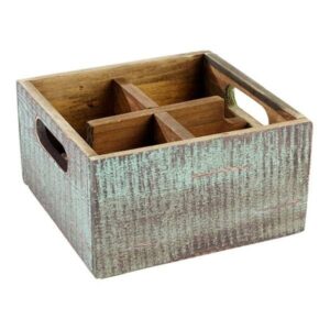 Ящик для подачи APS Vintage H 100 мм, L 170 мм, B 170 мм бирюзовый артикул 11636