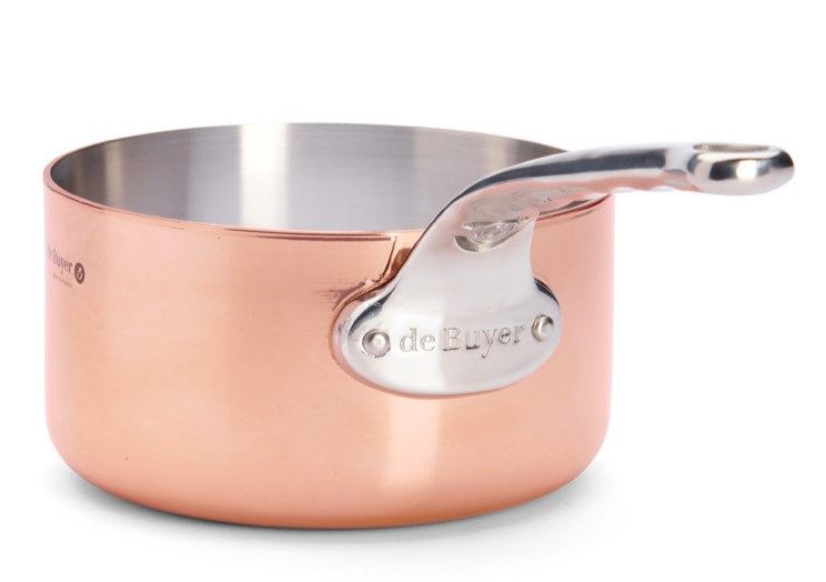 Сотейник De Buyer INOCUIVRE 1,8 л, D 160 мм, H 88 мм артикул 6406.16