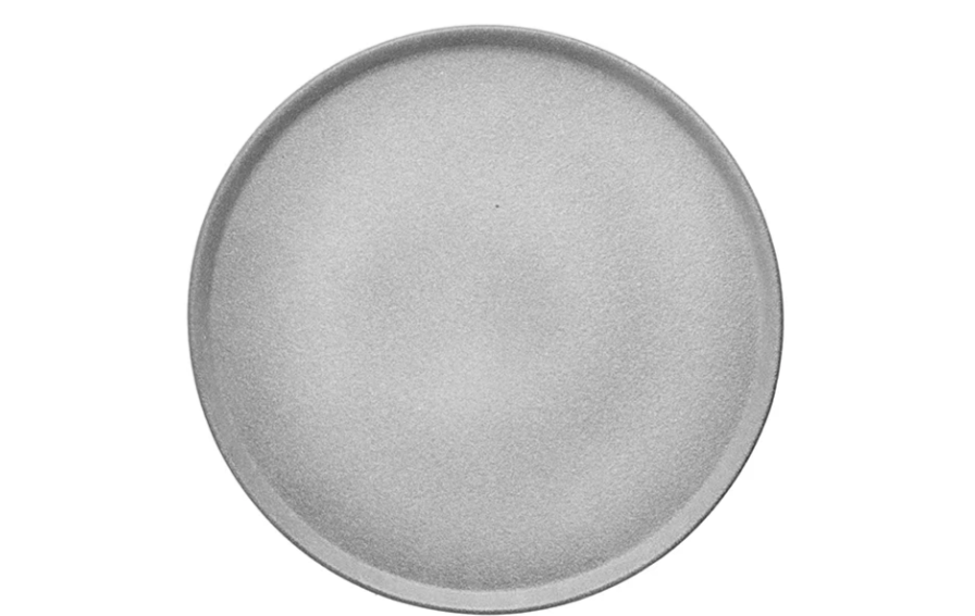 Тарелка KunstWerk Seiko D 240 мм, H 14 мм, серый артикул A27866W1384