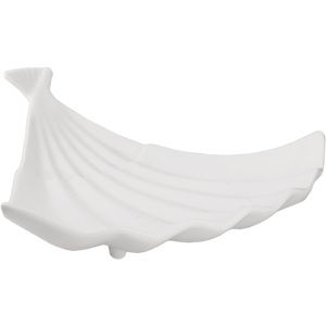 Блюдо для подачи KunstWerk Paula белое L 205 мм, B 175 мм, H 40 мм артикул A0407