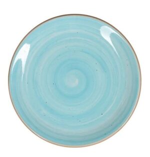 Тарелка Corone Natura голубая D 200 мм артикул фк0921