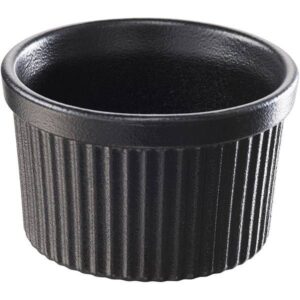 Соусник REVOL 160 мл, d82 мм, h52 мм черный артикул 644746