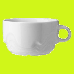 Бульонница G.BENEDIKT Melodie 320 мл, 125х103 мм, H 59 мм, белый артикул MEL0232