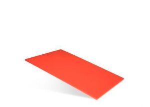 Доска разделочная Norma 400х300х13 мм красная артикул G3192