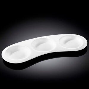 Менажница Wilmax 3-х секционная L 250 мм, H 85 мм артикул WL-992669/A