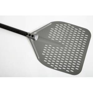 Лопата для пиццы Gi.Metal Carbon ACB-32RF 330х330 мм, L 1 860 мм, перфорированная, ручка 1500 мм