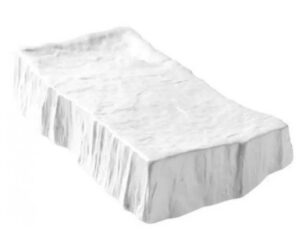 Блюдо для подачи PORDAMSA Cliff L 290 мм, B 120 мм, H 50 мм артикул V0129-2912