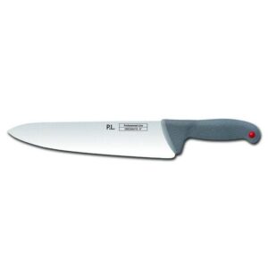 Нож поварской P.L. Proff Cuisine Pro-Line с серой ручкой L 300 мм артикул KB-1801-300-GY202