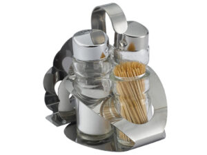 Набор для специй Noname Spays 2 предмета + салфетница, стаканчик для зубочисток артикул 419А