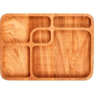 Менажница PPwood L 350 мм. B 250 мм. H 25 мм. (5 секций) артикул Q524O-06N