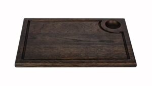 Доска для подачи Foxwoodrus " Ночь" 250х350мм дуб артикул 9408