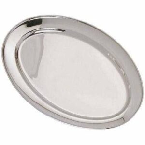 Поднос Metal Craft PST-II-A40 овальный, 400х270х28 мм, нерж.сталь артикул
