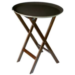 Подставка для подносов Paderno 420х430 мм, H 820 мм напольная, дерево, венге артикул 44093-01