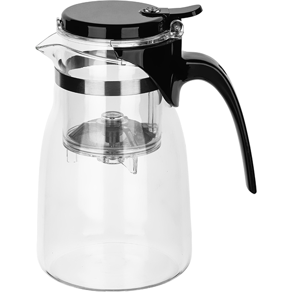 Чайник заварочный ProHotel Гунфу A-14 900 мл, D 105 мм, H 185 мм, с фильтром, термост.стекло артикул 3150827