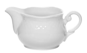 Соусник Lubiana Afrodyta 400 мл. H 80 мм. L 165 мм. артикул 2680-white