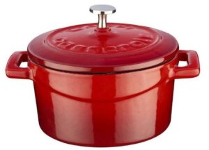 Кокотница LAVA FOLK SERIES 0,35 л, D 100 мм, H 70 мм красная артикул LV Y TC 10 K1 R