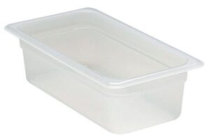 Гастроемкость Cambro GN 1/3-100 полипропилен, полупрозрачная 3,6 л артикул 34PP 190