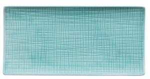 Блюдо ROSENTHAL Mesh Aqua L 260 мм, B 130 мм артикул 11770-405152-12383