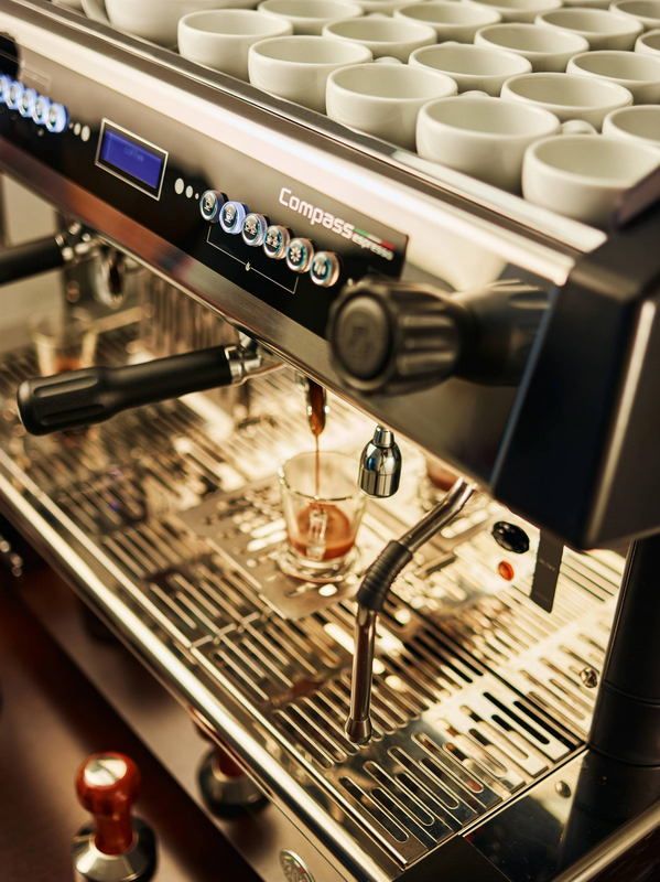 Кофемашина рожковая автоматическая FIAMMA Compass 2 DB TC White (2 высокие группы, двойной бойлер)