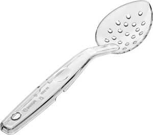 Ложка гарнирная Gastroplast GSK-02 295 мм, L ручки 205 мм, перфор., поликарбонат, прозрачный артикул 76901