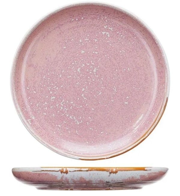 Тарелка KunstWerk Peony D 205 мм, H 25 мм артикул ZA0028-8-p