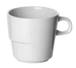 Кружка G.BENEDIKT Maxim 300 мл, D 88 мм, H 90 мм, белый артикул MAX0030