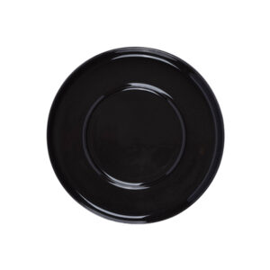 Блюдце Royal Charm Wave D 140/80 мм, фарфор, черный артикул 3025308 / ZH036-Y214S