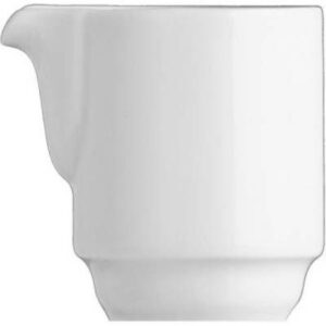 Молочник G.BENEDIKT Praha 40 мл, h50 мм, 55х40 мм фарфор белый артикул PRA3604