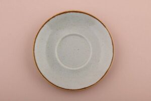 Блюдце фарфоровое Porland Seasons для кофейной чашки 16 см. серое. артикул 132115 серый