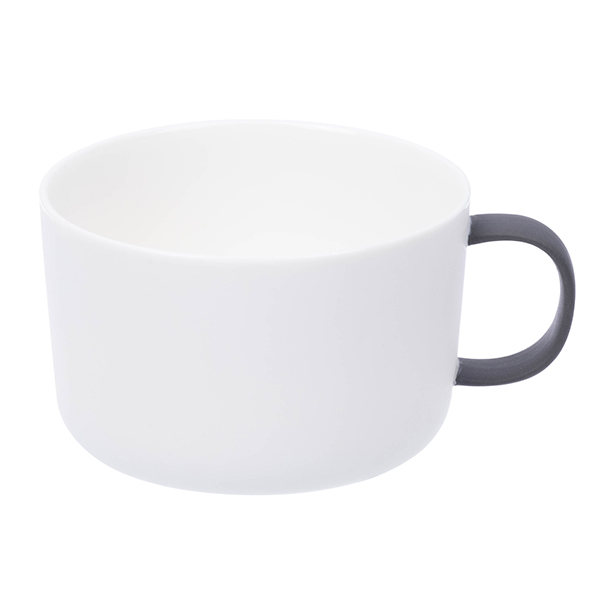 Чашка кофейная Royal Charm Wave 220 мл, D 90/80 мм, H 58 мм, фарфор, белый артикул 3131354 / ZH036-Y212C