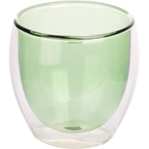 Бокал для горячих напитков ProHotel DC020 250 мл двойные стенки, зеленый артикул 3141020