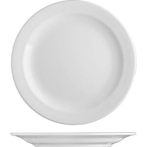 Тарелка G.BENEDIKT Praha d210 мм, h25 мм фарфор белый артикул PRA2121