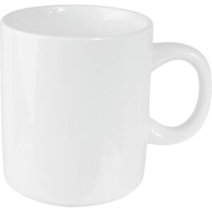 Кружка KunstWerk Paula белая 350 мл, D 80 мм, H 93 мм артикул A14290