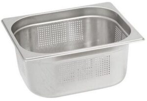 Гастроемкость MGSteel GN 1/2-100 нерж. сталь, перф. 6 л артикул 122104MG