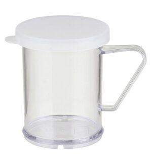 Банка для сыпучих продуктов MACO Jiwins JW-SK280N 280 мл, D 80 мм, H 100 мм (белая крышка) артикул 360282