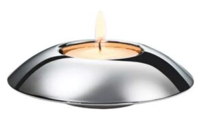 Подсвечник + свеча APS D 95 мм, H 25 мм (2 шт.) артикул 03010