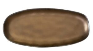 Блюдо Corone Luminare L 270 мм, B 125 мм медное артикул фк1907