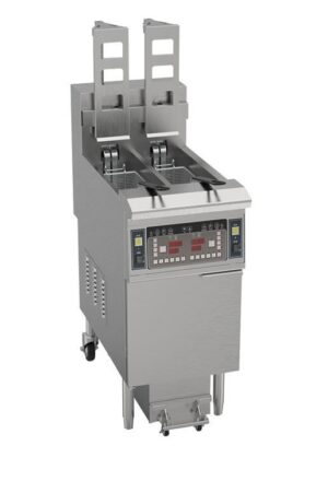 Фритюрница электрическая CNIX OFE-H213 открытая две ванны (автоматический подъем корзин)