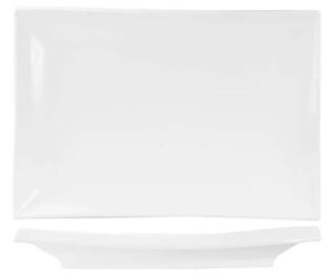 Блюдо для суши KunstWerk Paula белое L 390 мм, B 261 мм артикул A2529