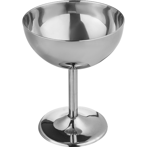 Креманка ProHotel ICM100 250 мл, D 100 мм, H 130 мм, нерж. сталь артикул 1130137