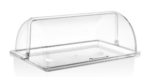 Крышка для подносов Gastroplast Roll-Top GFM-11 GN1/1 530х325 мм, H 185 мм поликарбонат, прозрачный артикул 76827