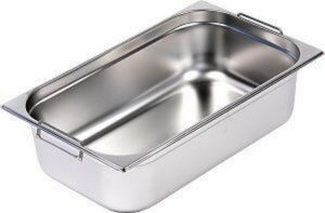 Гастроемкость HURAKAN GN 1/2-150 нерж. сталь, с ручками 9,2 л артикул 171171