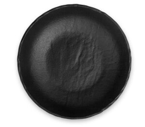 Тарелка CHIC LIVELLI черная D 240 мм, H 60 мм артикул 781067