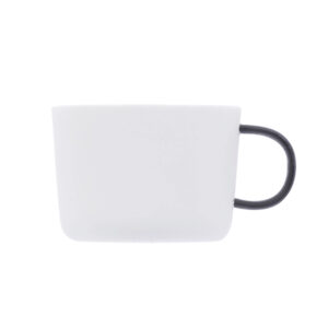 Чашка кофейная Royal Charm Wave 100 мл, D 65/55 мм, H 45 мм, фарфор, белый артикул 3131352 / ZH038-Y212С