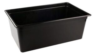 Гастроемкость RESTOLA GN 1/1-200 полипропилен, черная 26,2 л артикул 422100313