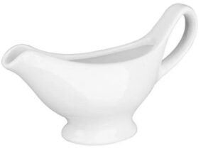 Соусник KunstWerk Paula белый 80 мл, L 150 мм, B 85 мм, H 45 мм артикул P7060815/9904016