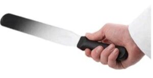 Лопатка для кондитерских изделий APS Blue L 435/305 мм, B 45 мм артикул 88921