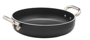 Сковорода PENTOLE AGNELLI AlBlack 2110SSPI24 D 240 мм, H 45 мм с 2-мя ручками артикул 58769